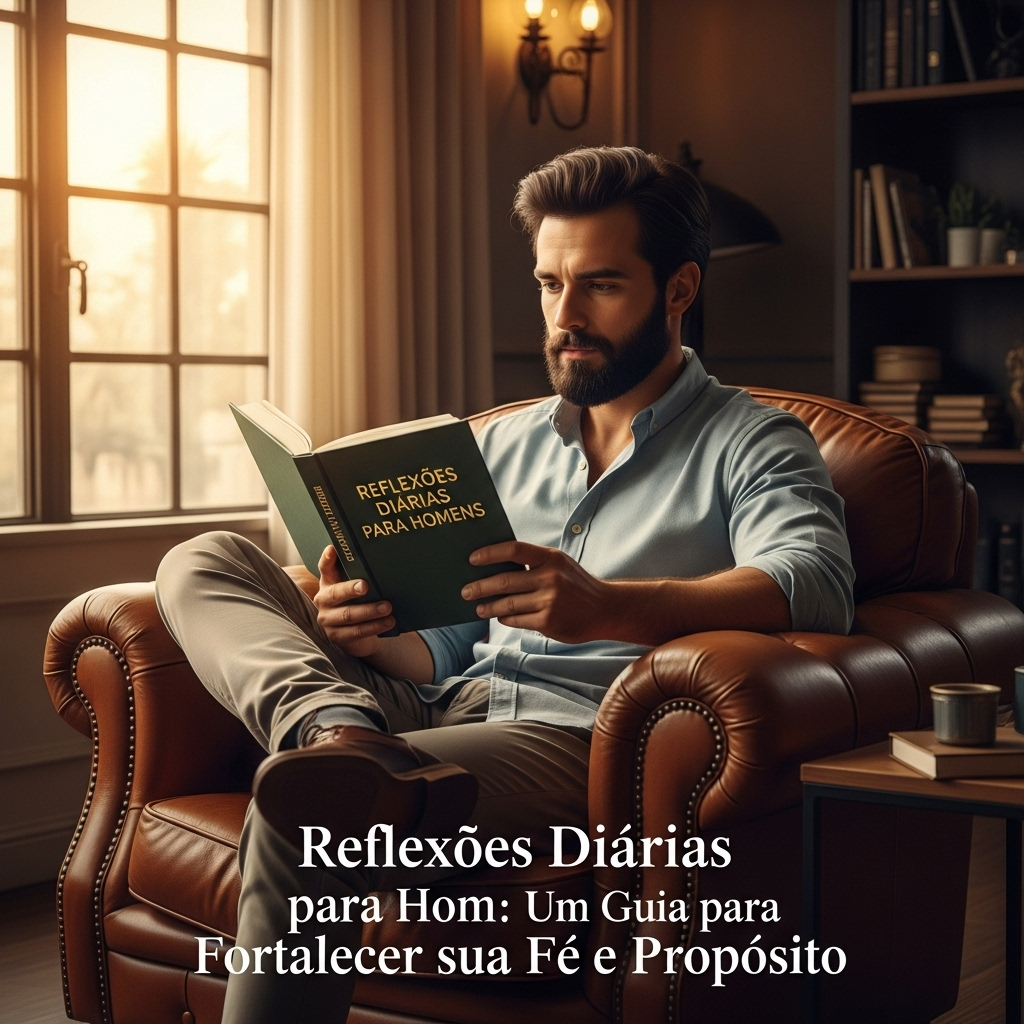Reflexões Diárias para Homens: Um Guia para Fortalecer sua Fé e Propósito