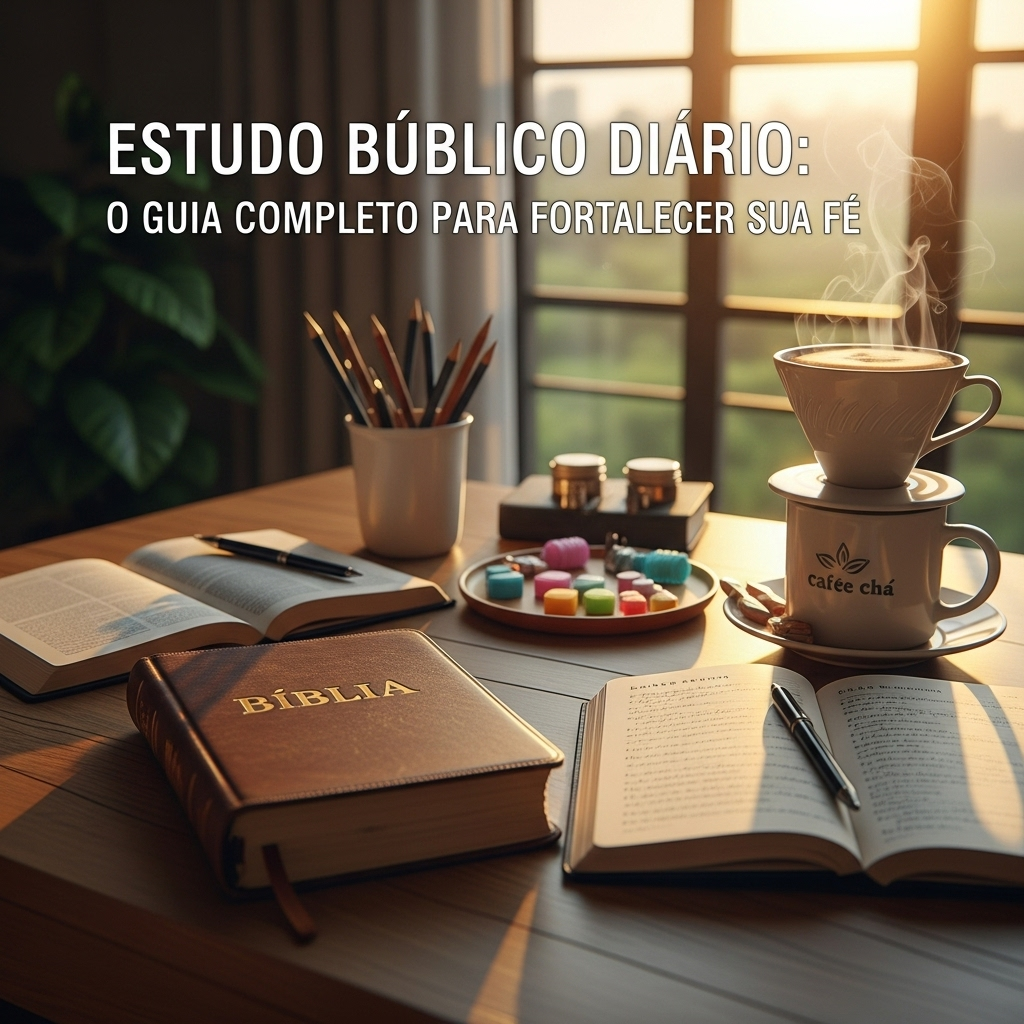 Estudo Bíblico Diário: O Guia Completo para Fortalecer Sua Fé