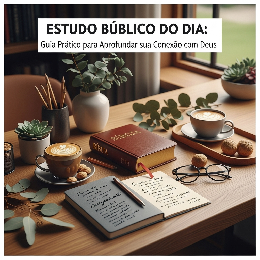 Estudo Bíblico do Dia: Guia Prático para Aprofundar sua Conexão com Deus