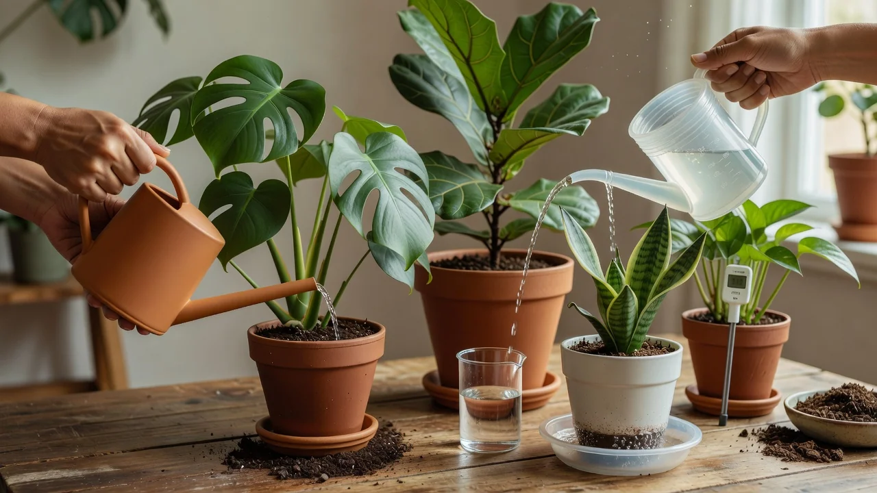 The Ultimate Guide to Watering Indoor Plants the Right Way