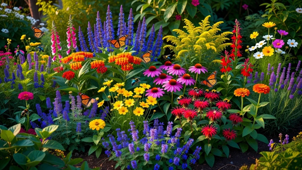 12 Colorful Garden Plants That Attract Butterflies and Bees