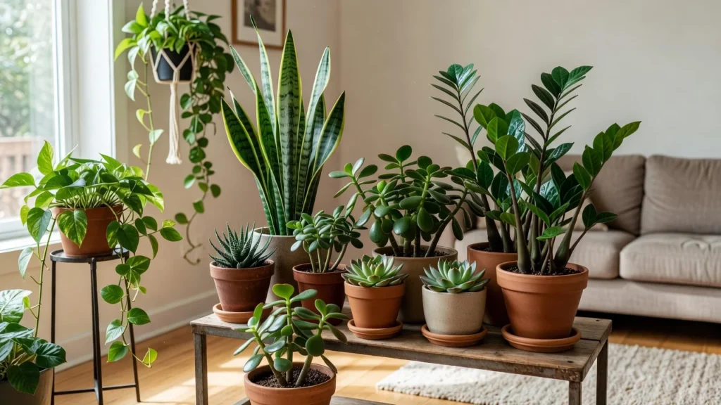 The Best Indoor Plants for Beginners Who Forget to Water